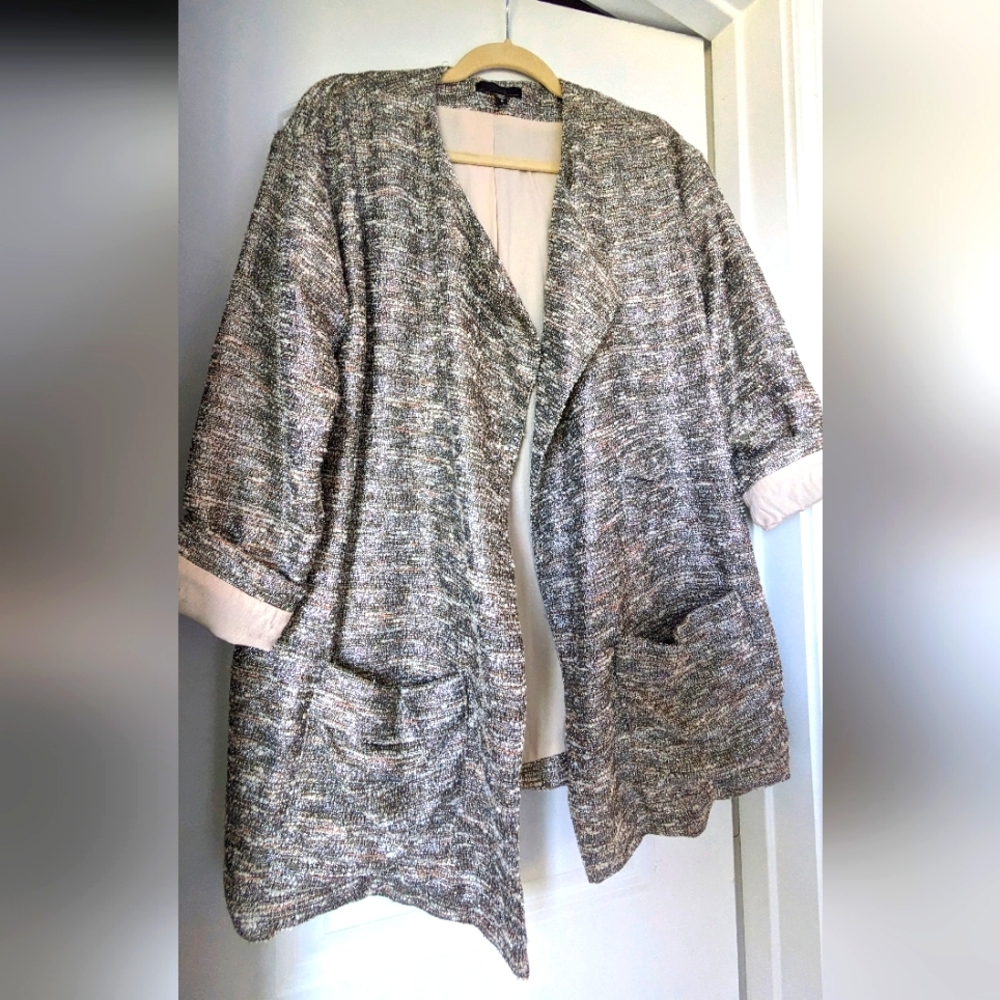 Metallic sparkly blazer